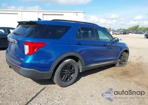 2020 Ford Explorer Xlt z USA, uszkodzony, nr VIN 1FMSK8DH2LGA52030